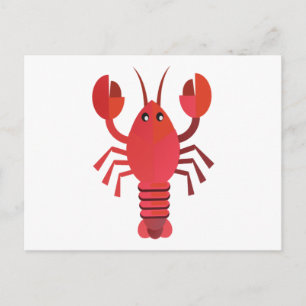 Postal Llobster de Hummer Languste