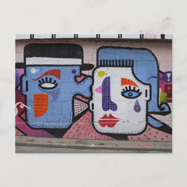 Postal Llorando Un Poco De Alegría (Anverso)