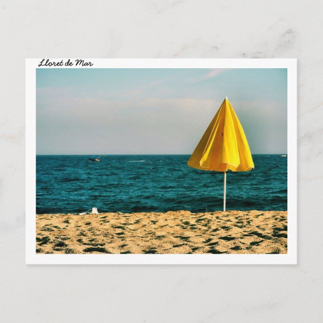 Postal Lloret de Mar, Costa Brava (Anverso)