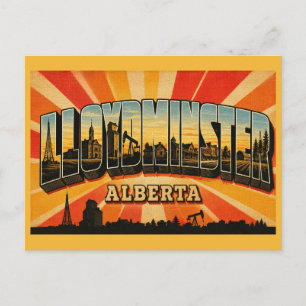 Postal Lloydminster Ciudad Fronteriza de Alberta