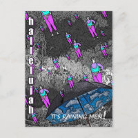 ¡Llueve a los hombres!