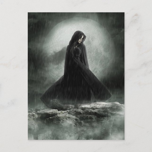 Postal Lluvia (Anverso)