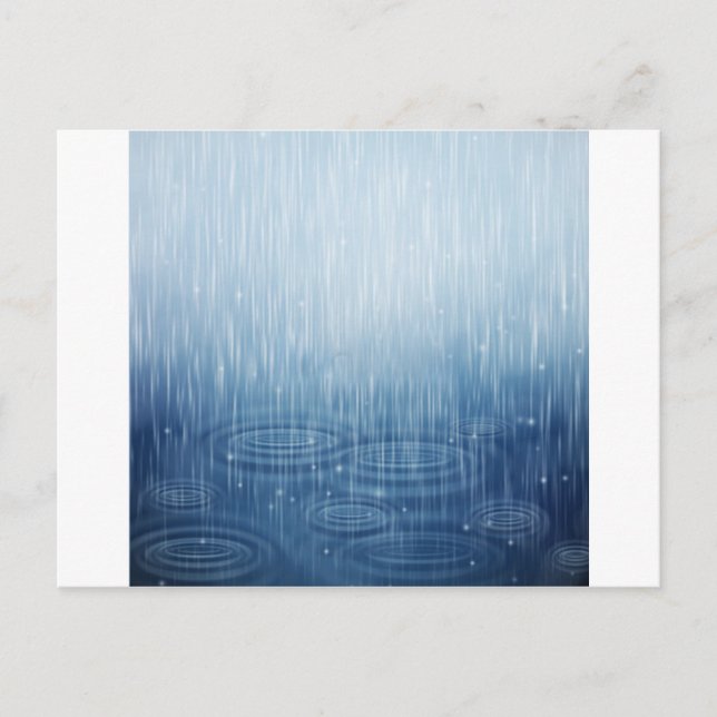 Postal Lluvia (Anverso)