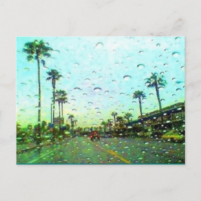 Postal Lluvia silvestre (Anverso)