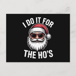 Postal Lo Hago Por Los Hos Divertidos Navidades Santa Vin