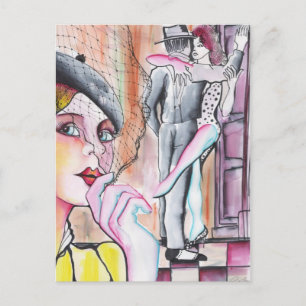 Postal ¡Lo han visto con otra! - Tango