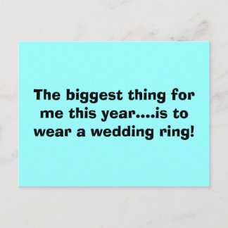 Postal Lo más grande para mí este año es...