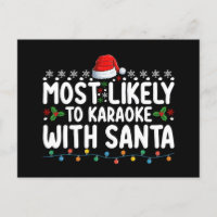 Lo Más Probable Es Karaoke Con Navidades De Santa