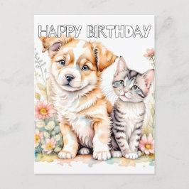 Postal Lo Mejor Adorable De Los Amigos Para Siempre