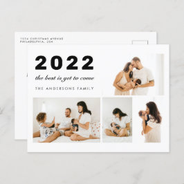 Postal Lo mejor es aún venir vacaciones de Año Nuevo 4