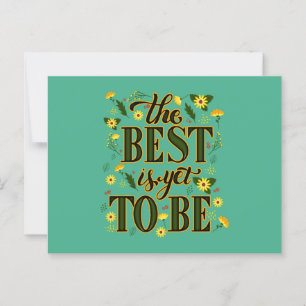 Postal Lo Mejor Está Por Llegar Motivación Inspiración 
