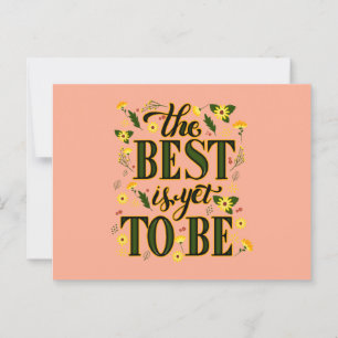 Postal Lo Mejor Está Por Llegar Motivacional Inspirador