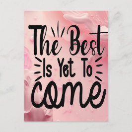 Postal Lo mejor está por venir