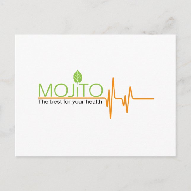 Postal Lo mejor para su salud (Anverso)