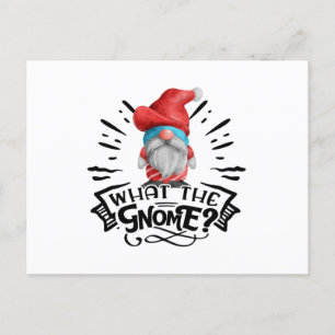Postal Lo que los Navidades graciosos de Gnome arman