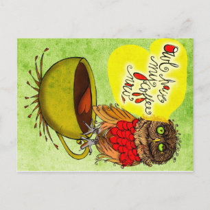 Postal Lo que mi café me dice - OWLHAVEMYCOFFEENOW