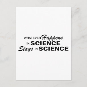 Postal Lo que pase - Ciencia