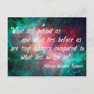 Postal Lo que yace dentro de nosotros