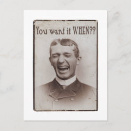 Postal ¿Lo Quieres Cuando?