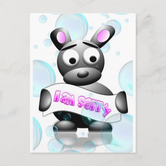 Postal Lo Siento (Anverso)