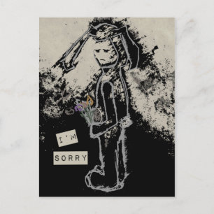 Postal lo siento sinibunny