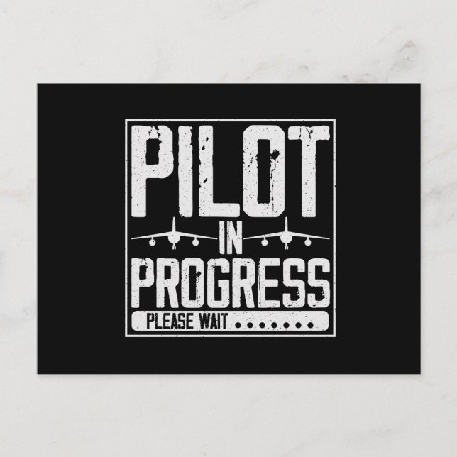 Postal Loading… Pilot Upgrade in Progress Flight School (Anverso)