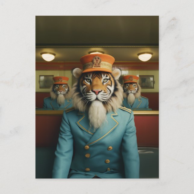 Postal Lobby Tiger (Anverso)