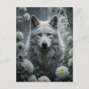 Postal Lobo Blanco