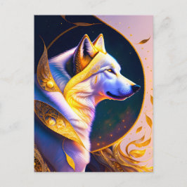 Postal Lobo mágico, posta