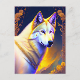 Postal Lobo mágico, posta