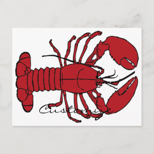 Postal Lobster de Red Maine Thunder_Cove