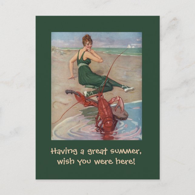 Postal Lobster Serenade (Anverso)