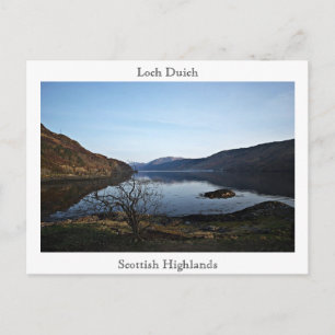 Postal Loch Duich, Escocia...
