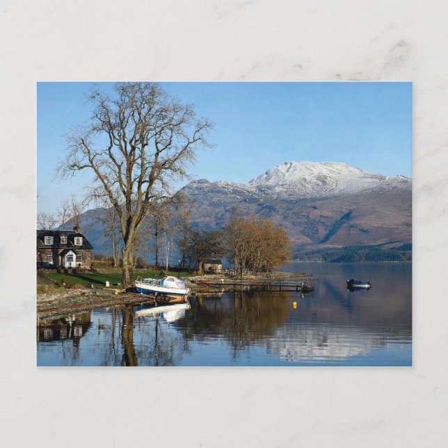 Postal Loch Lomond, Escocia central (Anverso)