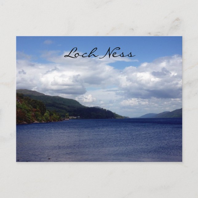 Postal loch ness blue (Anverso)