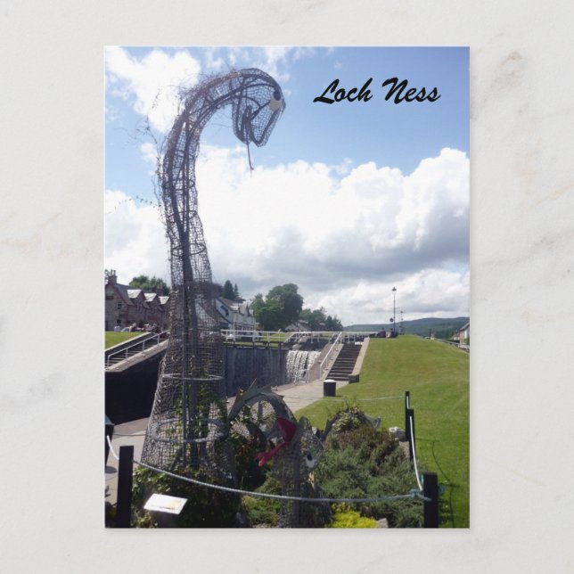 Postal loch ness cagey (Anverso)