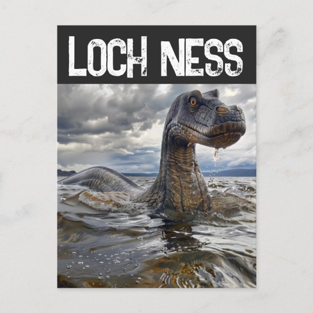 postal LOCH NESS MONSTER (Anverso)