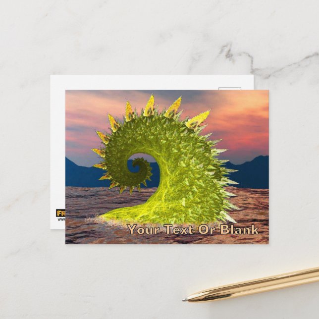 Postal Loch Ness Monster (Anverso/Reverso In Situ)