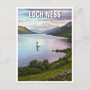 Postal Loch Ness Nessie Travel