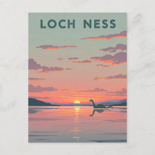 Postal Loch Ness Nessie Travel