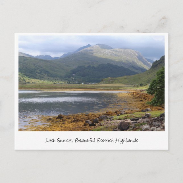 Postal Loch Sunart, Escocia (Anverso)
