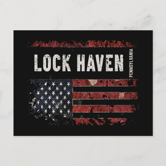 Postal Lock Haven Pennsylvania (Anverso)