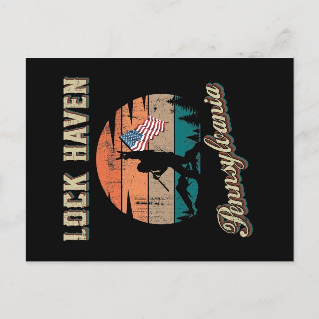 Postal Lock Haven Pennsylvania (Anverso)