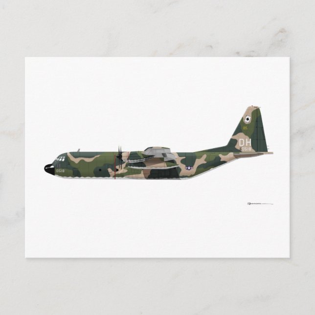 Postal Lockheed C-130 Hércules Vietnam (Anverso)