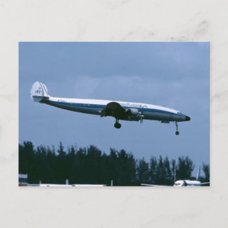 Postal Lockheed L-1049 Super Constelación de Aerochago