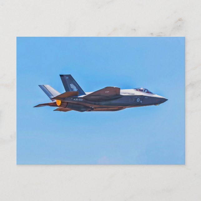 Postal Lockheed Martin F-35A Lightning II (Anverso)