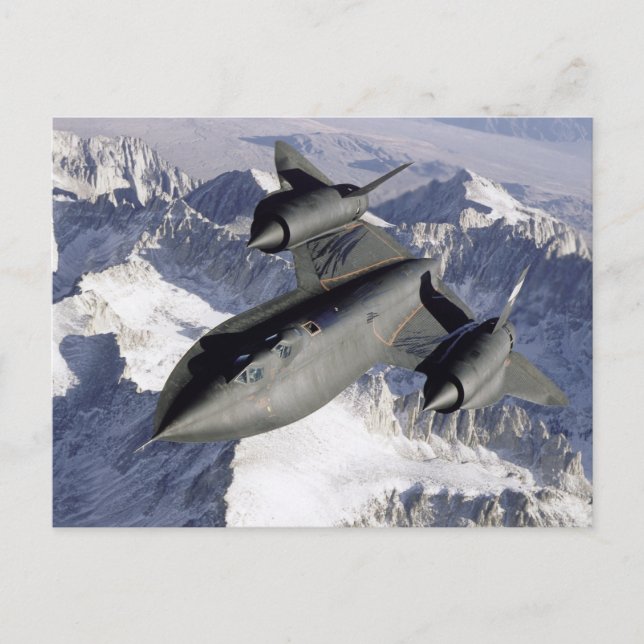Postal Lockheed SR-71B Blackbird (Anverso)