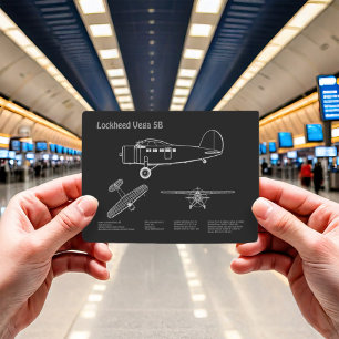 Postal Lockheed Vega 5B - Planes de avión PD