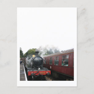 Postal Loco 4160 en la estación Bishops Lydeard, Somerset