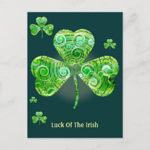Postal Loco y único - Irlandés por un día